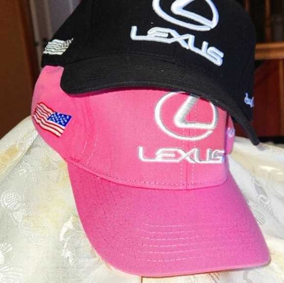 Lexus Black and Pink Baseball Caps (Set Of 2) - Picture 1 of 9